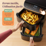 Airfryer Cosori Turbo Tower Pro Smart Chef Edition 10,8L avec revêtement céramique