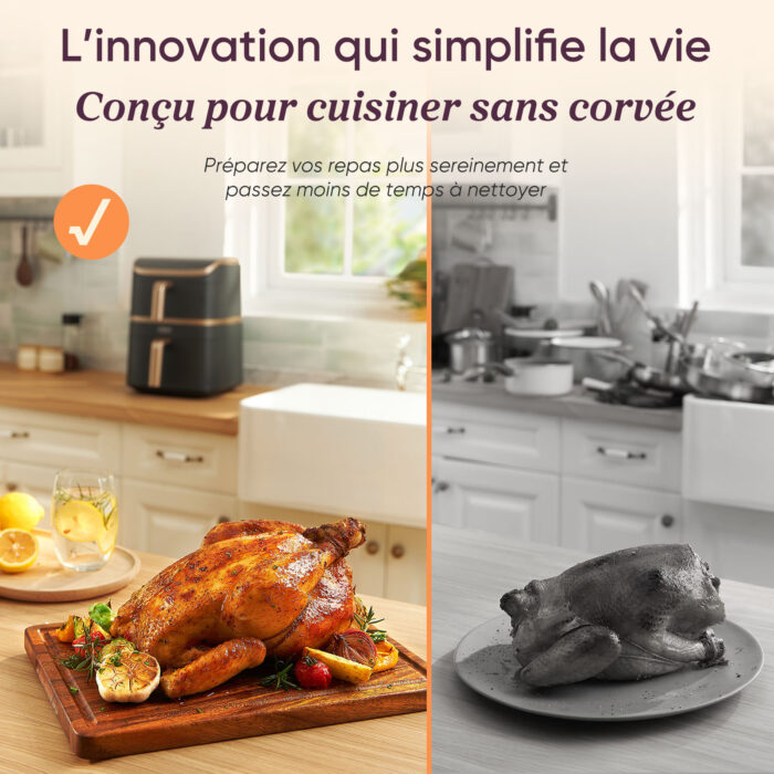Airfryer Cosori Turbo Tower Pro Smart Chef Edition 10,8L avec revêtement céramique