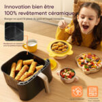 Airfryer Cosori Turbo Tower Pro Smart Chef Edition 10,8L avec revêtement céramique
