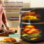 Airfryer Cosori Turbo Tower Pro Smart Chef Edition 10,8L avec revêtement céramique