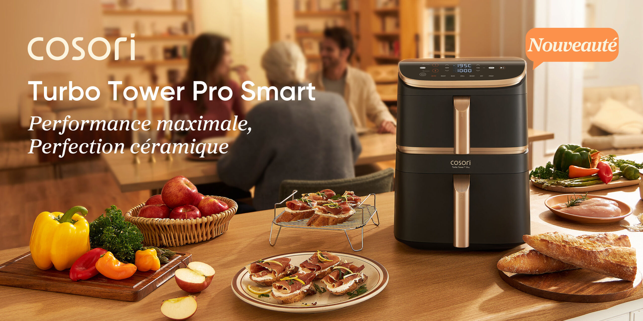 Cosori Cosori Boutique Online Officielle en France 4 Turbo Tower Pro Smart - Homepage FR